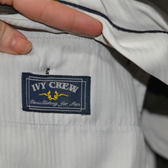 Ivy Crew Men's Dress  Pants 42x32  Pleats … - Picture 4 of 7